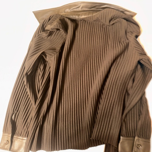 Marc New York Women's Black Ribbed Blazer - Picture 3 of 4